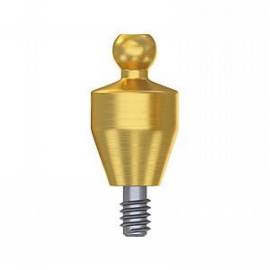 מבנה כדורי בול אטצ'מנט קוני DSI Ball Attachment Conical Connection Abutment NP מבנה כדורי בול אטצ'מנט קוני DSI Ball Attachment Conical Connection Abutment NP