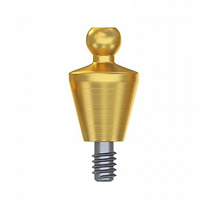 מבנה כדורי בול אטצ'מנט קוני DSI Ball Attachment Conical Connection Abutment RP מבנה כדורי בול אטצ'מנט קוני DSI Ball Attachment Conical Connection Abutment RP